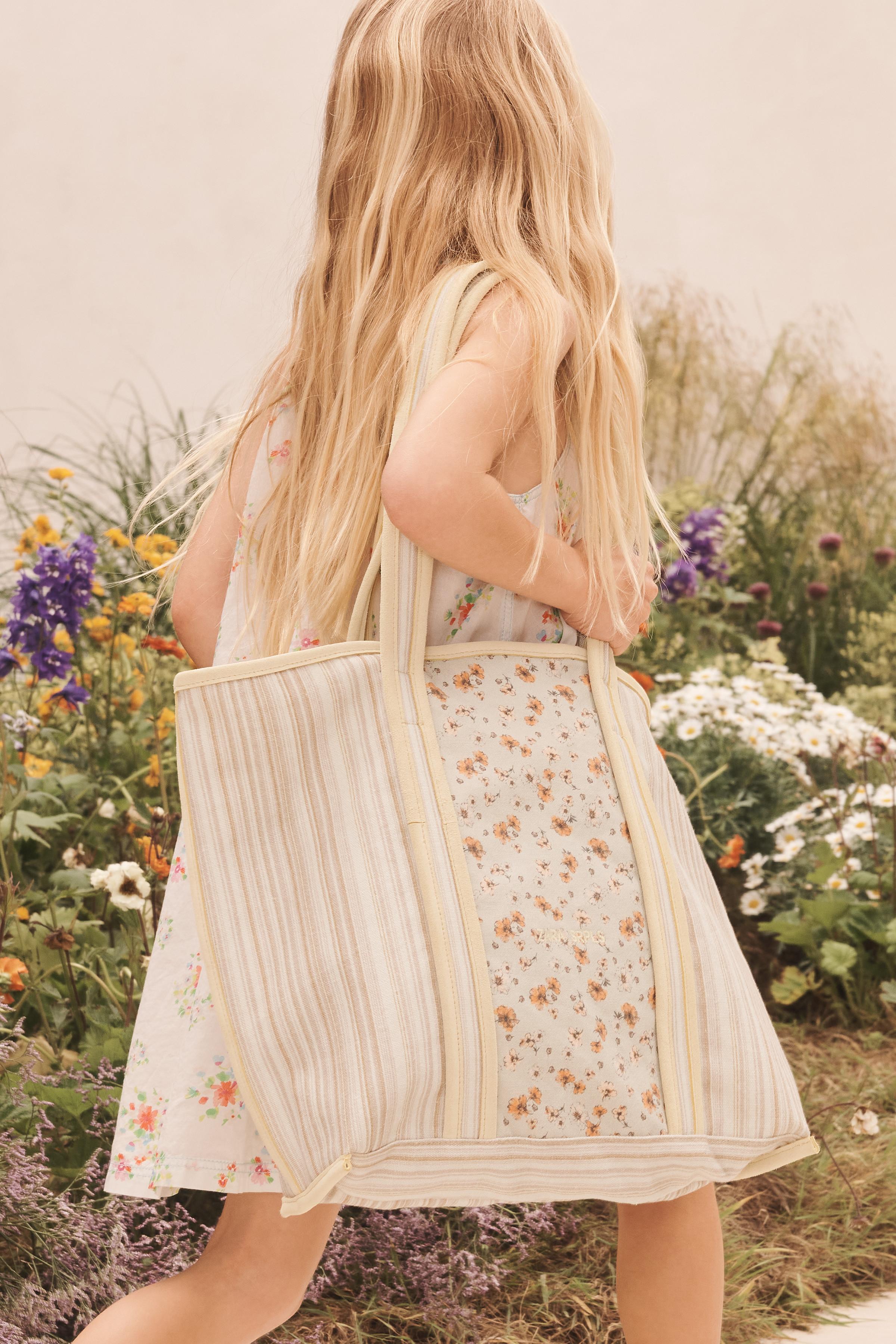 SAC SHOPPER À RAYURES